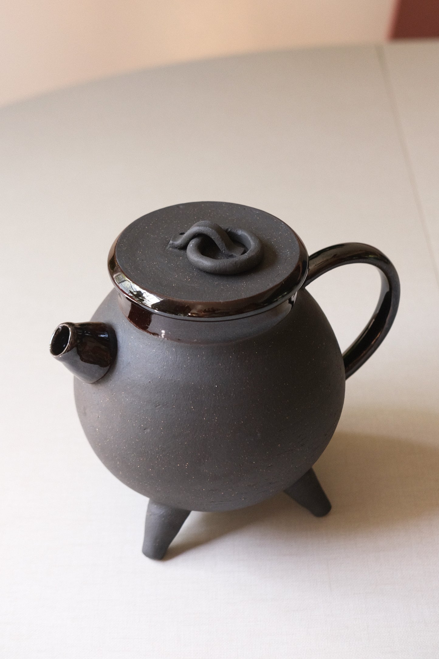 Black Cauldron Teapot