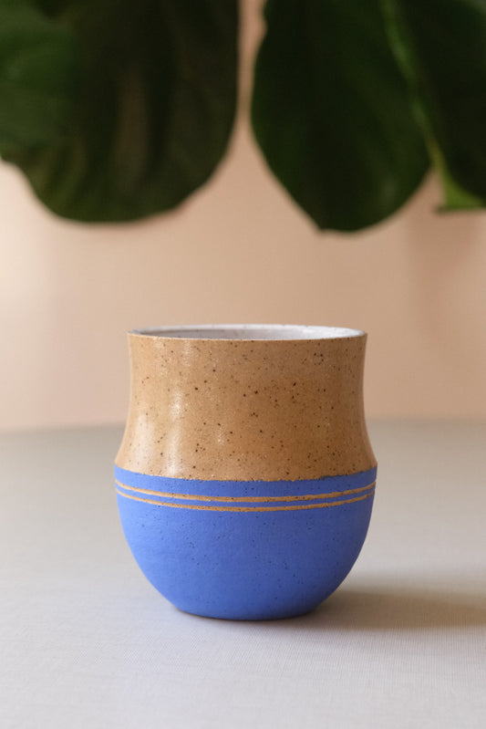 Ebb & Flow Electric Blue Tumbler