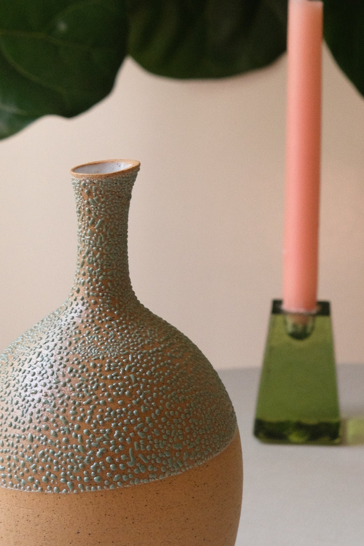 Dewy Tall Bottle Vase