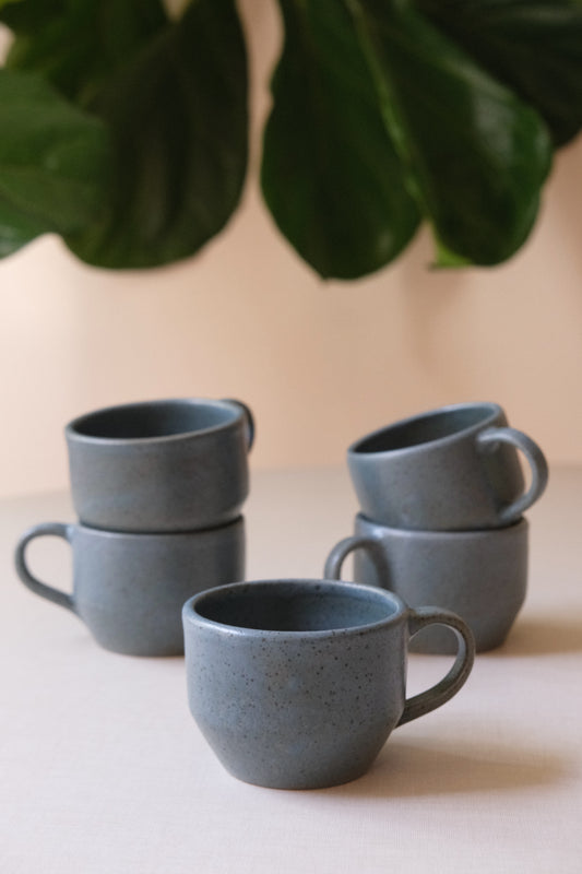 Cerulean Cappuccino Cups