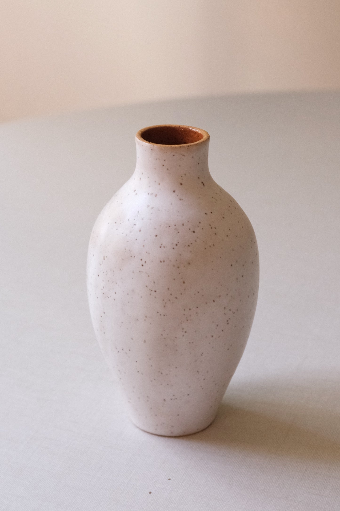 White Bottle Vase