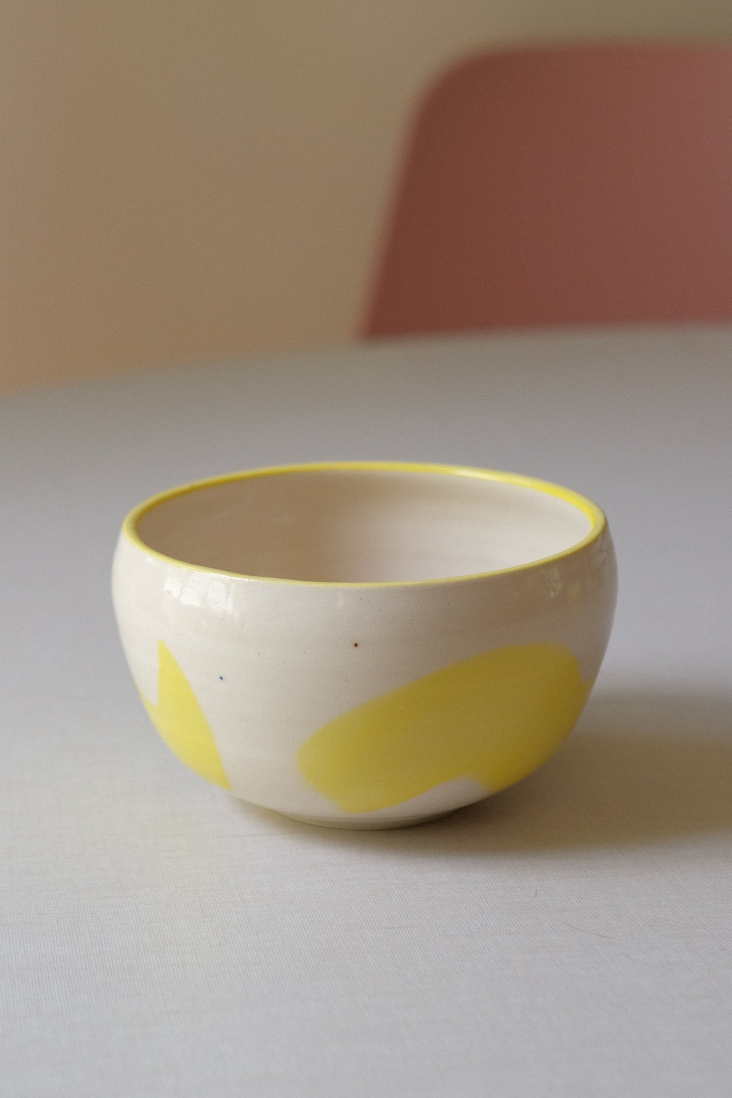 Yellow Snack Bowl