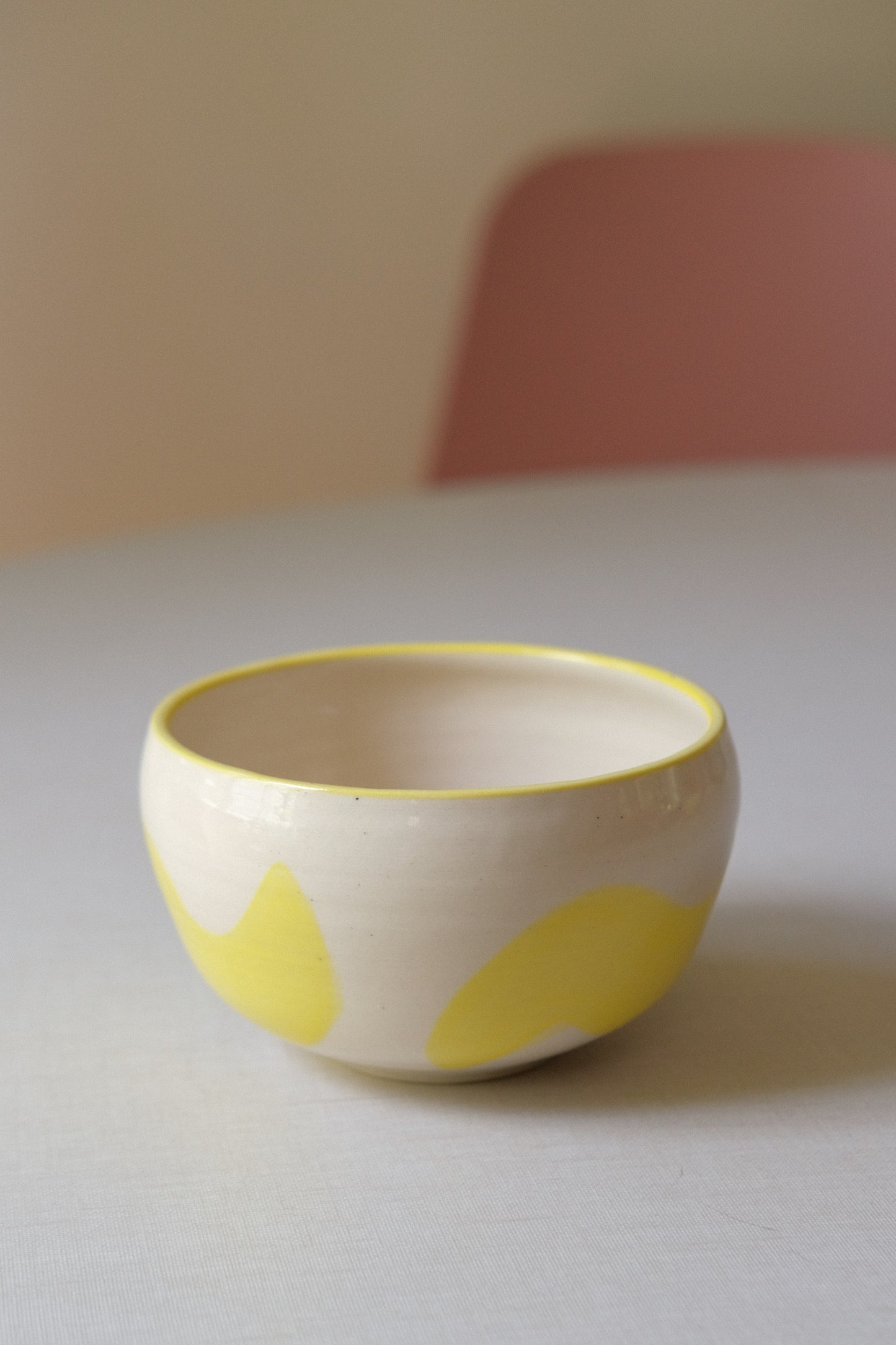 Yellow Snack Bowl