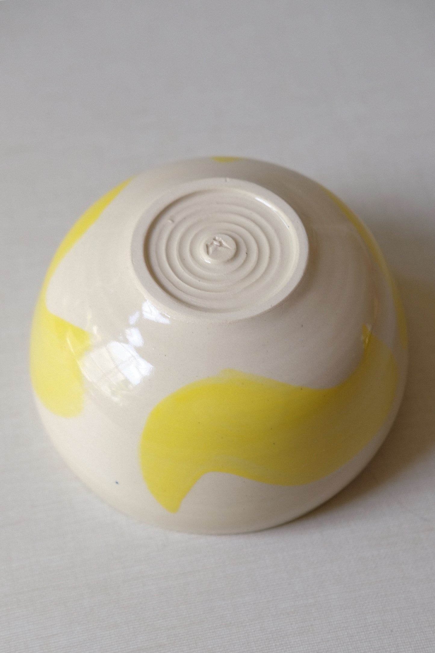Yellow Snack Bowl