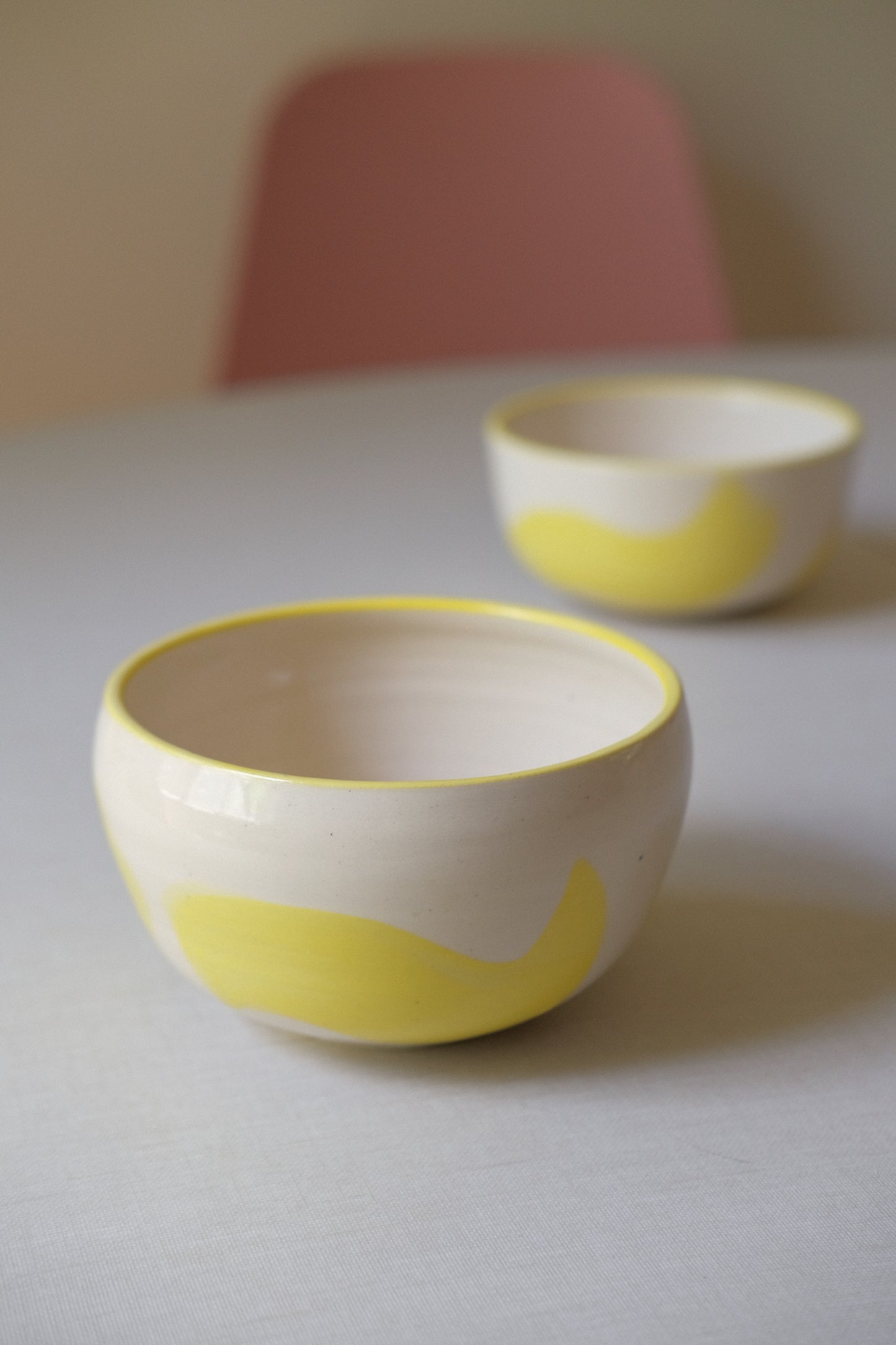 Yellow Snack Bowl