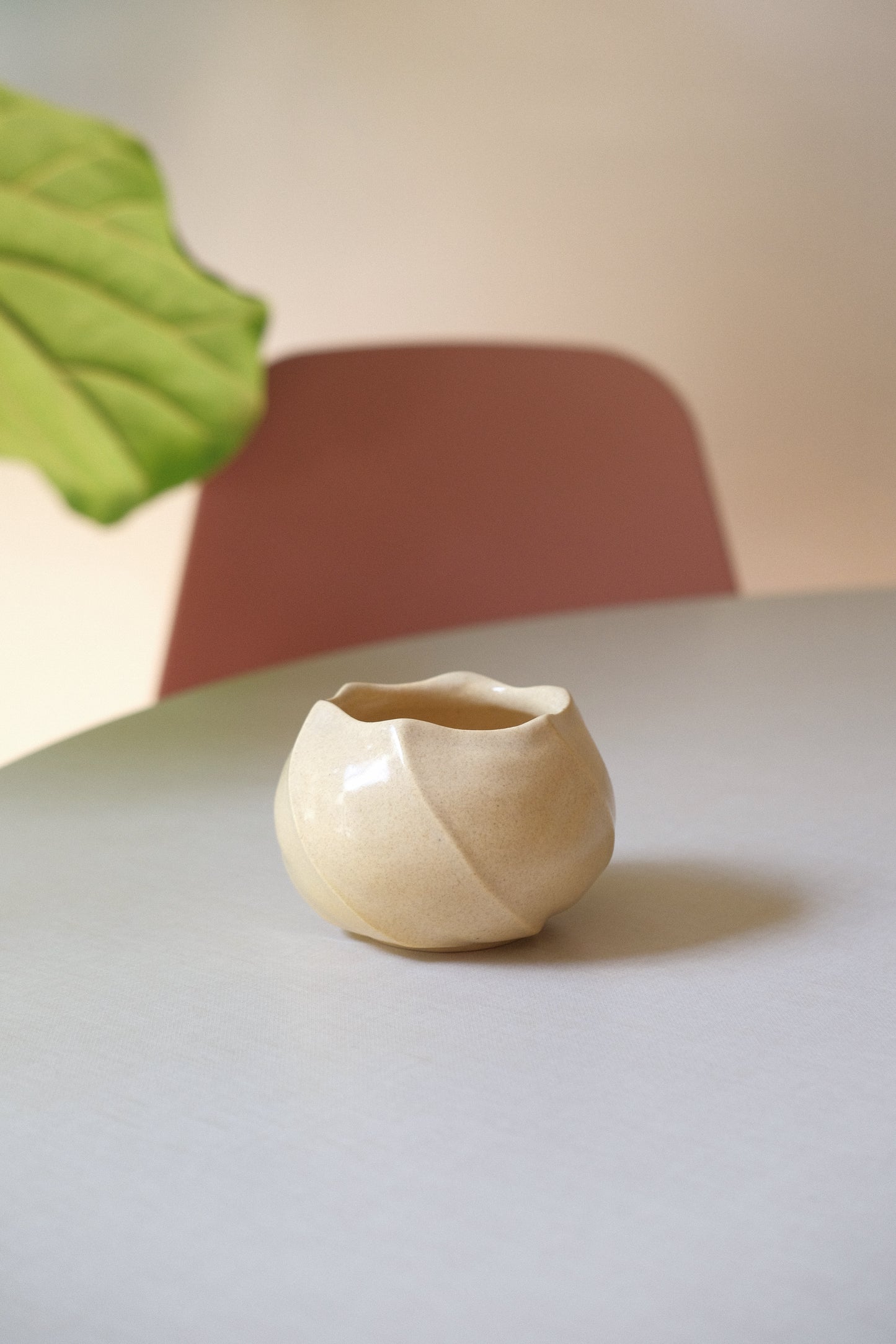Twisted Shell Vase
